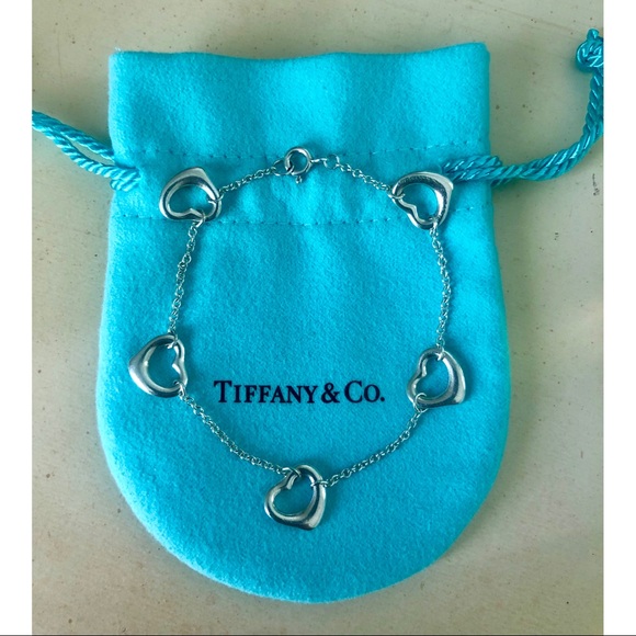 Tiffany & Co. Jewelry - Elsa Peretti Open Heart Bracelet